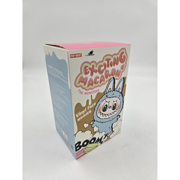 AUTHENTIC Pop Mart The Monsters Exciting Macaron Vinyl Face SEALED Labubu - Picture 1 of 5